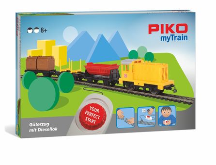 PIKO myTrain® Start-Set Güterzug mit Diesellok