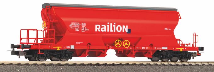 GER: Mittelselbstentladewagen Tanoos Railion-NS VI