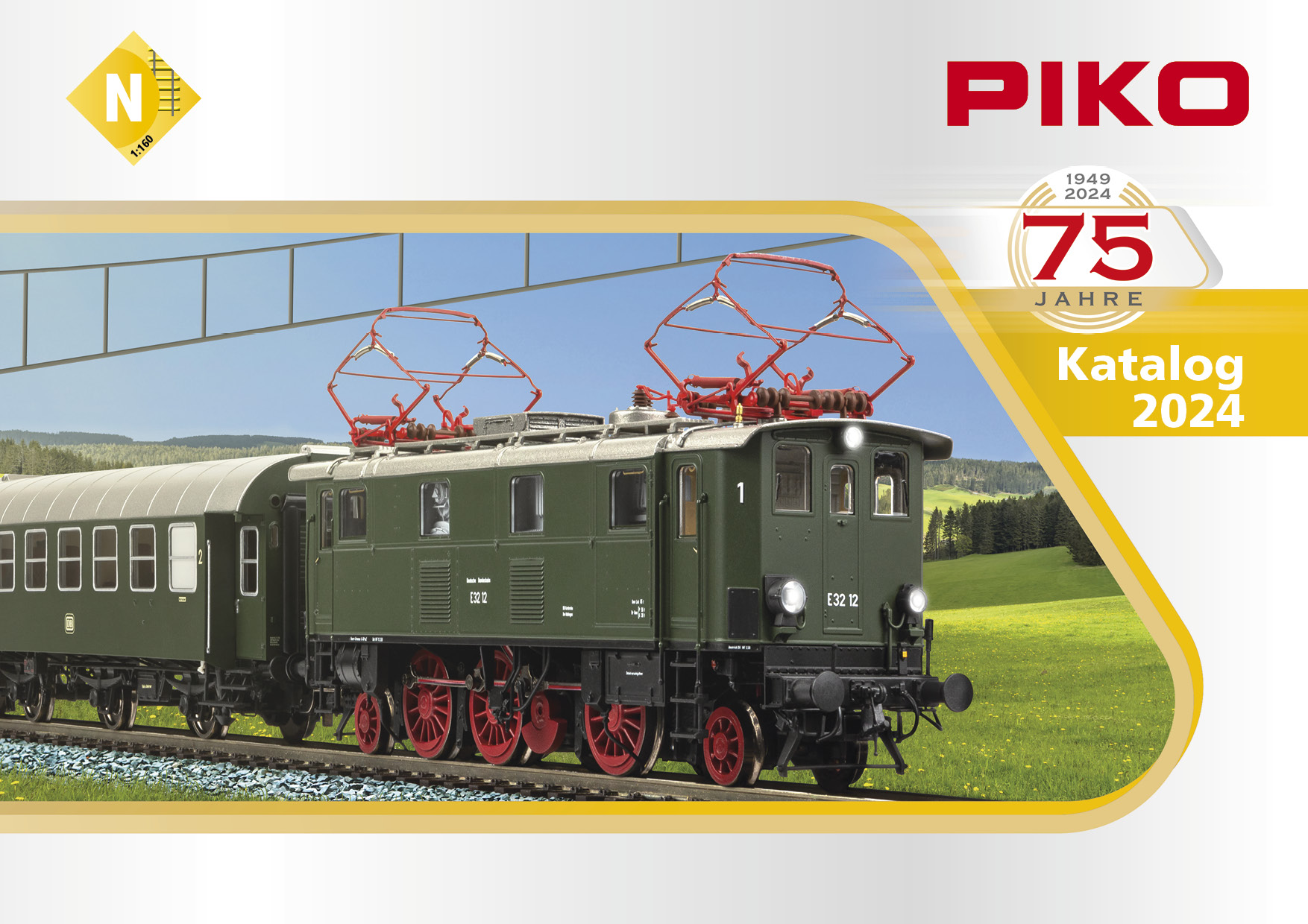 N Katalog 2024 Modelleisenbahn kaufen PIKO