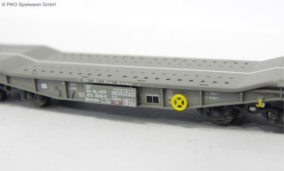 N Schwerlastwagen Slmmps Volker Rail VI