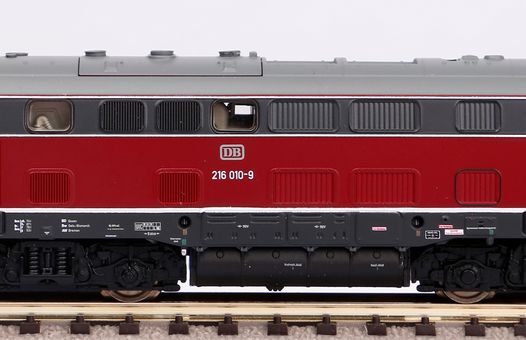 N Sound-Diesellokomotive 216 010-9 DB IV, inkl. PIKO Sound-Decoder