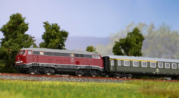 N Sound-Diesellokomotive 216 010-9 DB IV, inkl. PIKO Sound-Decoder