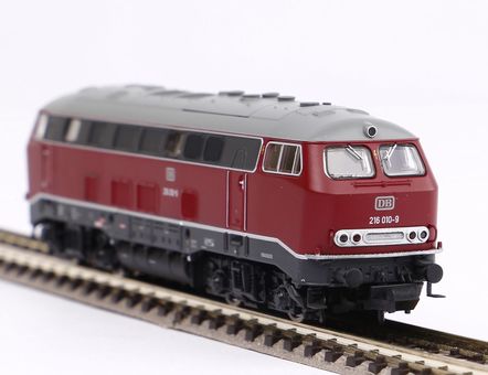 N Sound-Diesellokomotive 216 010-9 DB IV, inkl. PIKO Sound-Decoder