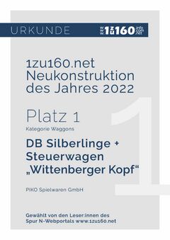 N Personenwagen n-Steuerwagen "Wittenberger Kopf" DB AG V