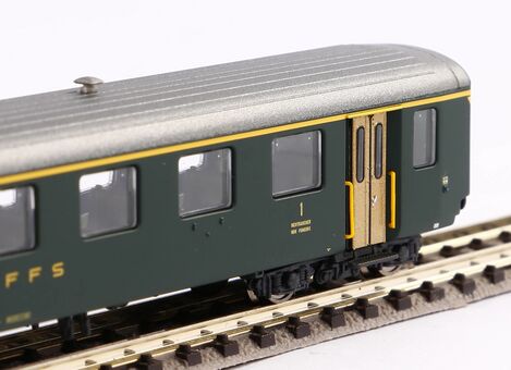N-Personenwagen EW I-Wagen "alte Schrift" 1. Klasse SBB IV