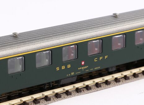N-Personenwagen EW I-Wagen "alte Schrift" 1. Klasse SBB IV