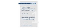 N Sound-Diesellokomotive V160 DB III, inkl. PIKO Sound-Decoder