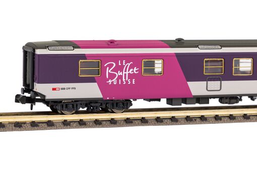 GER: N-Personenwagen EW I-Wagen Speisewagen "Calanda Land" SBB IV