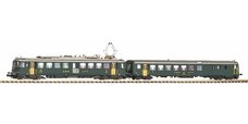 N-2er Set Sound-E-Triebwagen Rbe 4/4 SBB IV + Bt Steuerwagen, inkl. PIKO Sound-Decoder