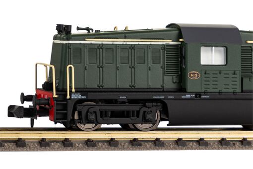 N Sound-Diesellokomotive Rh 600 NS III, inkl. PIKO Sound-Decoder