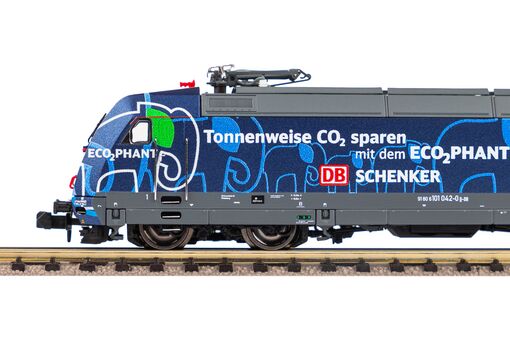 N E-Lok BR 101 "Ecophant" DB AG VI