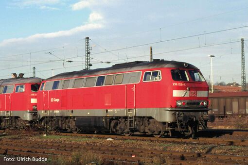 N Sound-Diesellokomotive BR 216 DB Cargo V, inkl. PIKO Sound-Decoder