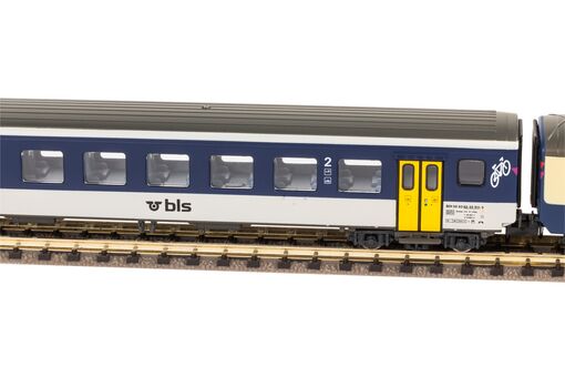N 2er Set EW I 1./2. Klasse + Steuerwagen BDt BLS V