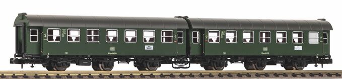 N 2er Set Umbauwagen B3yg & B3yg DB IV