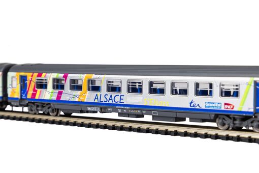 N-2er Set Corailwagen ALSACE 2x 2. Klasse SNCF VI