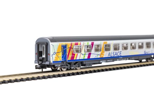 N-2er Set Corailwagen ALSACE 1. + 2. Klasse SNCF VI