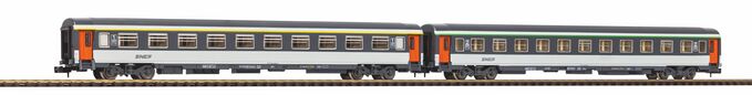 N 2er Set Abteilwagen 1. Klasse + 2. Klasse SNCF IV/V