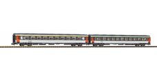 N 2er Set Abteilwagen 1. Klasse + 2. Klasse SNCF IV/V