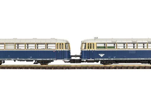 N Schienenbus 5081 mit Steuerwagen &Ouml;BB IV 2-tlg.