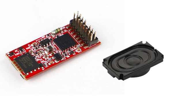 PIKO SmartDecoder S TT BR 130 PluX16 inkl. Lautsprecher