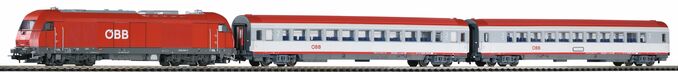 GER: PIKO SmartControl WLAN Set Personenzug Rh 2016 mit 2 Personenwagen ÖBB