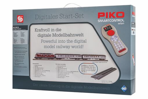 GER: PIKO SmartControlwlan Set mit Bettungsgleis DB IV Personenzug