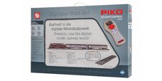 PIKO SmartControlwlan Set mit Bettungsgleis DB IV Personenzug