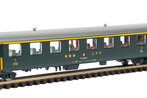 Personenwagen EW I, 50 85 18- 33 556-9 "alter Schrift" 1. Klasse SBB IV
