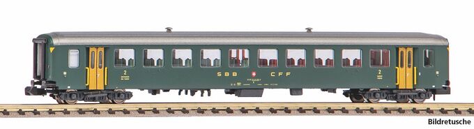 Personenwagen EW I, 50 85 20-34 565-6 "alter Schrift" 2. Klasse SBB IV
