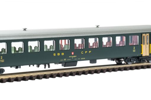 Personenwagen EW I, 50 85 20-34 565-6 "alter Schrift" 2. Klasse SBB IV