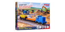 GER: PIKO myTrain&reg; Start-Set Bauzug mit Diesellok, Klemmbausteinwagen und Selbstentladewagen