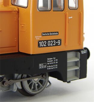 Sound-Diesellok BR 102 DR IV Wechselstromversion, inkl. PIKO Sound-Decoder