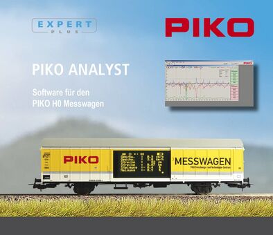 Software für PIKO alle Messwagen (CD-ROM) "PIKO Analyst"