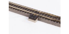 Start-Set mit Bettung Personenzug Dampflok mit Tender