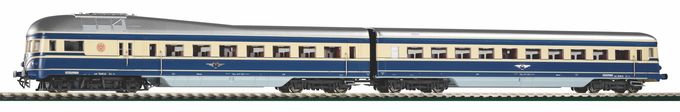 Sound-Dieseltriebwagen Rh 5045 BBÖ III Blauer Blitz, 2tlg., inkl. PIKO Sound-Decoder