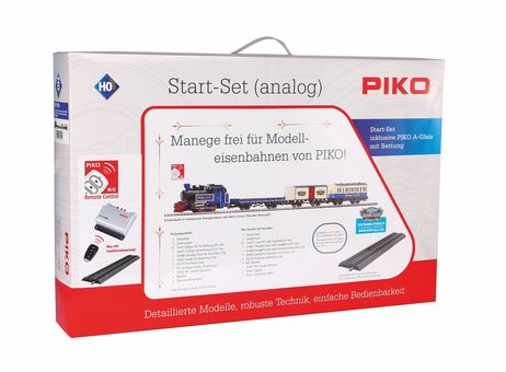 Starter Set Roncalli R/C, PIKO A-Track w. Railbed