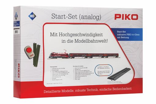 Start-Set mit Bettung Rail Jet ÖBB
