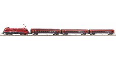 Start-Set mit Bettung Rail Jet ÖBB