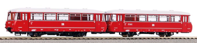 Sound-Dieseltriebwagen BR 171 + VB DR IV Wechselstromversion, inkl. PIKO Sound-Decoder