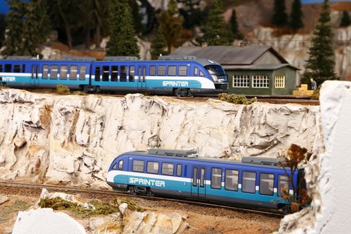 Sound-Dieseltriebwagen "Desiro" NCTD Sprinter VI, inkl. PIKO Sound-Decoder