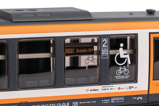 Sound-Dieseltriebwagen "Desiro" Trilex VI Wechselstromversion, inkl. PIKO Sound-Decoder,