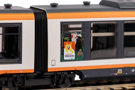 Sound-Dieseltriebwagen "Desiro" Trilex VI Wechselstromversion, inkl. PIKO Sound-Decoder,