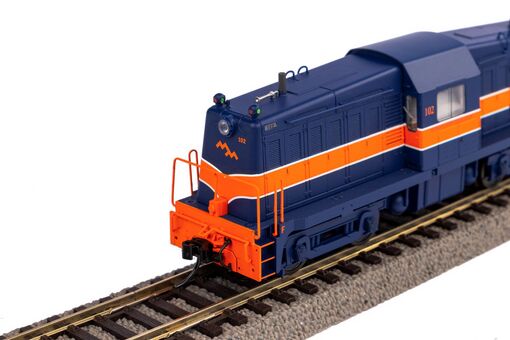 Sound-Diesellok MMID 65-Ton 102 Wechselstromversion, inkl. PIKO Sound-Decoder