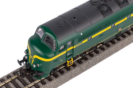 Sound-Diesellok Serie 52 SNCB IV Wechselstromversion, inkl. PIKO Sound-Decoder