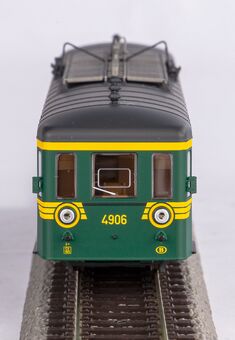 Sound-Diesel-Schienenbus Rh 49 SNCB IV, inkl. PIKO Sound-Decoder