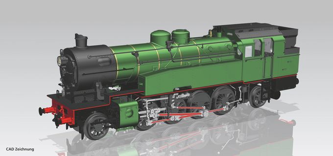Rh 97 Steam loco SNCB III Sound