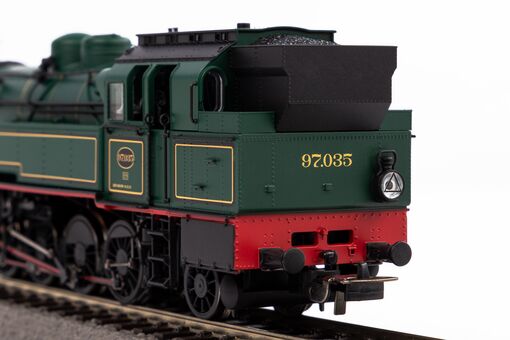 Sound-Dampflok Rh 97 SNCB III Wechselstromversion, inkl. PIKO Sound-Decoder und Dampfgenerator