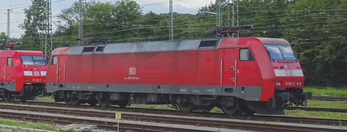 BR 152 Electric loco DB AG VI Sound