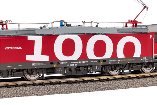 Sound-Elektrolok Vectron "1.000 Vectron" DSB VI, inkl. PIKO Sound-Decoder