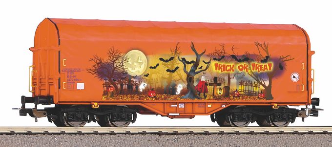 Schiebeplanenwagen Halloween